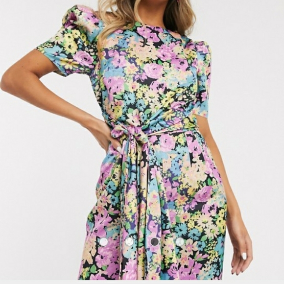 Asos design floral jumpsuit 8 - Picture 5 of 5